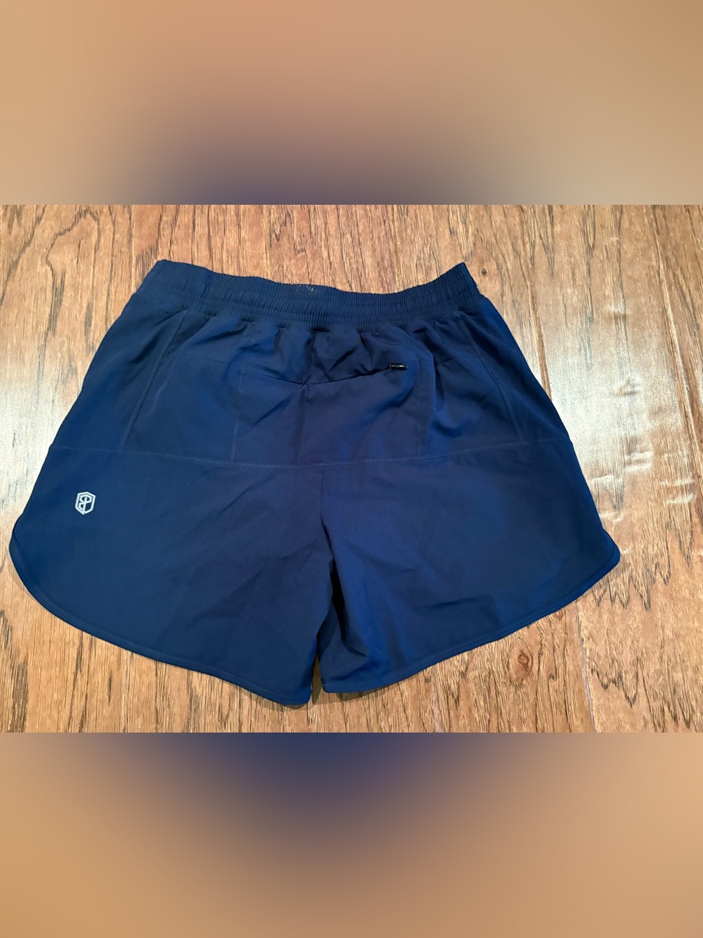 Born Primitive Women’s Running Shorts with Inner Liner Navy Blue XS - Picture 2 of 9